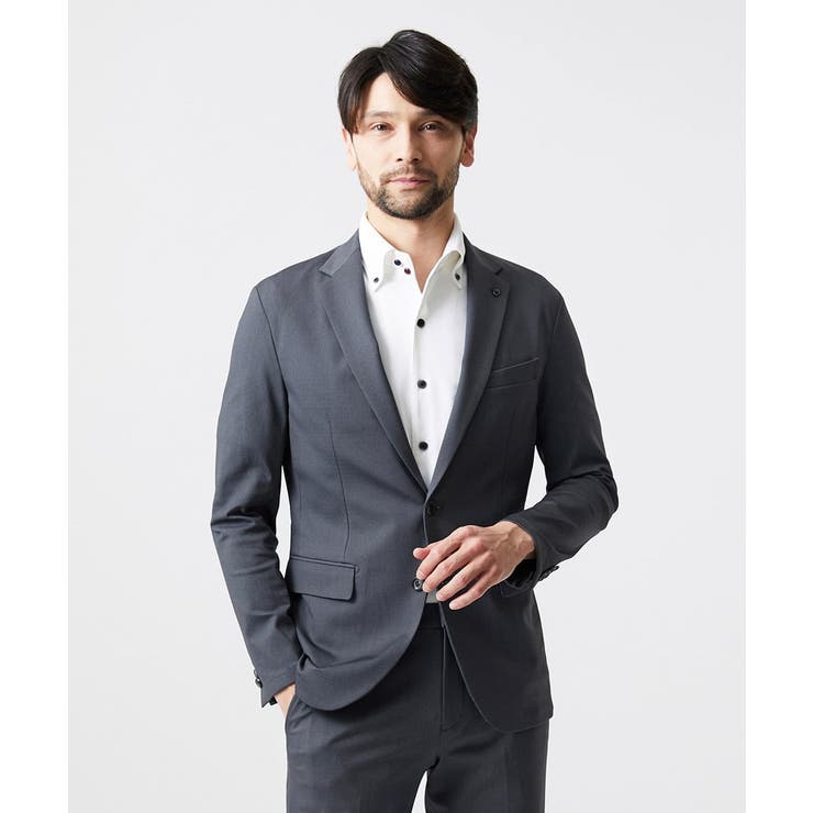 グレー | 【セットアップ】ストレッチテーラードジャケット | MICHEL KLEIN HOMME