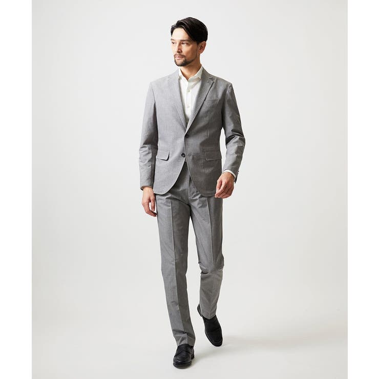 【セットアップ】メッシュプリントテーラードジャケット | MICHEL KLEIN HOMME | 詳細画像8 