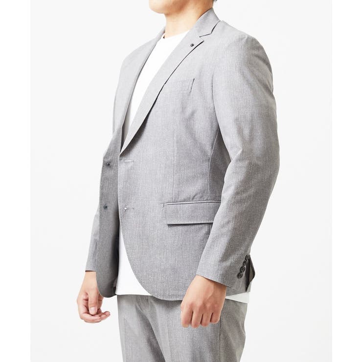 【BODY MAKE】【セットアップ】メッシュプリントテーラードジャケット | MICHEL KLEIN HOMME | 詳細画像7 
