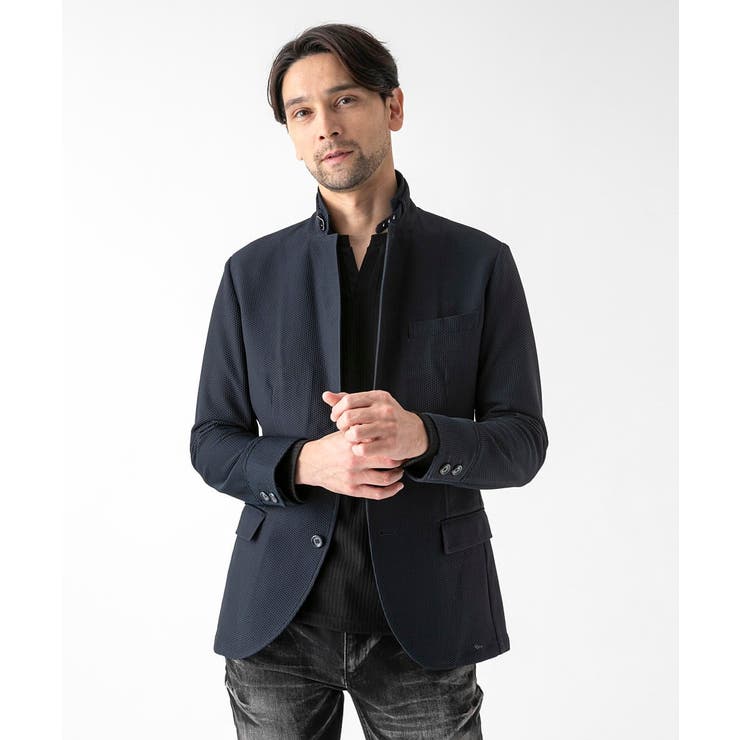 【セットアップ】ストレッチコンバーチブルジャケット | MICHEL KLEIN HOMME | 詳細画像4 