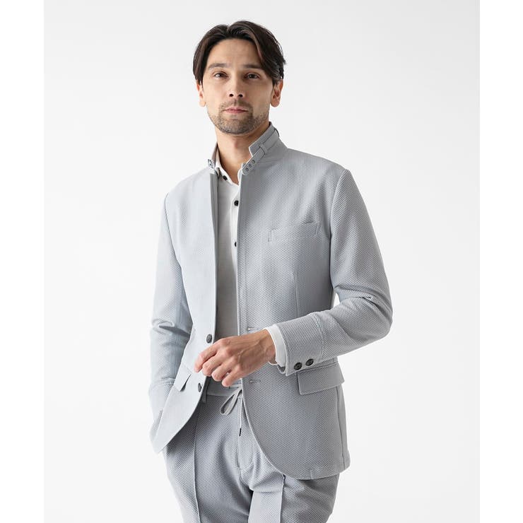 【セットアップ】ストレッチコンバーチブルジャケット | MICHEL KLEIN HOMME | 詳細画像6 