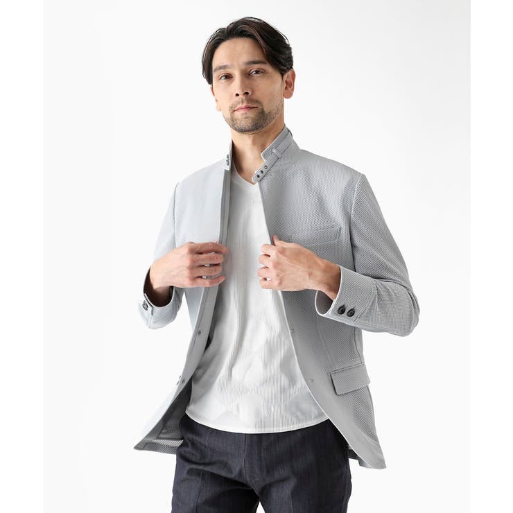 【セットアップ】ストレッチコンバーチブルジャケット | MICHEL KLEIN HOMME | 詳細画像9 