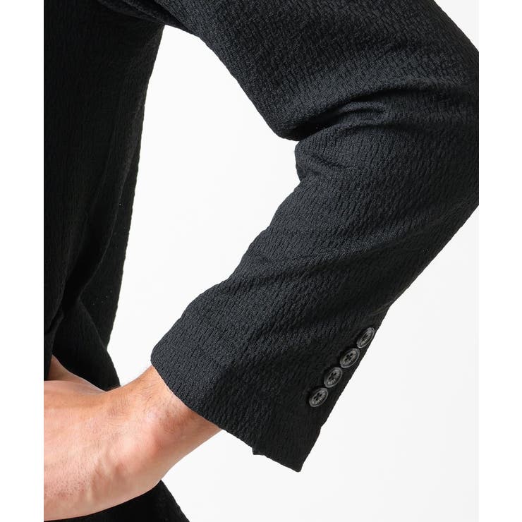 ブランドロゴ刺繍入りニットジャケット | MICHEL KLEIN HOMME | 詳細画像14 
