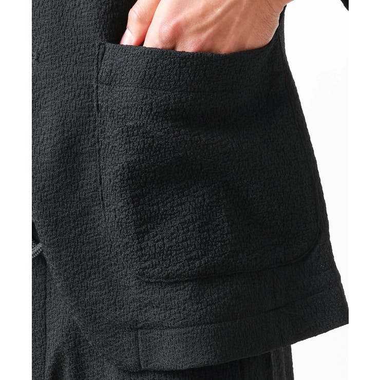 ブランドロゴ刺繍入りニットジャケット | MICHEL KLEIN HOMME | 詳細画像15 