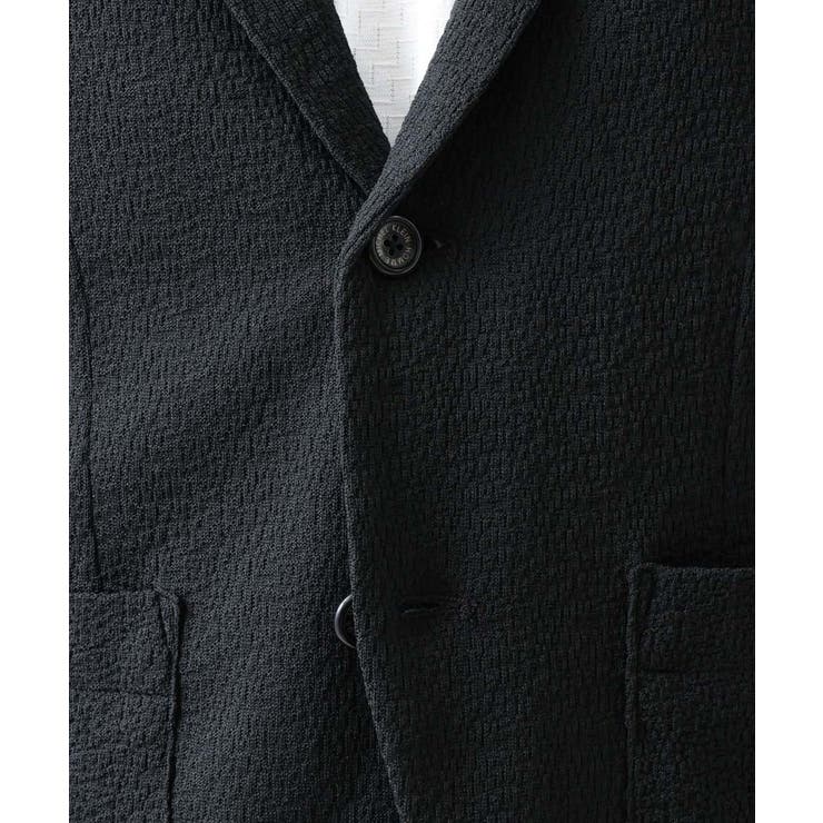 ブランドロゴ刺繍入りニットジャケット | MICHEL KLEIN HOMME | 詳細画像17 