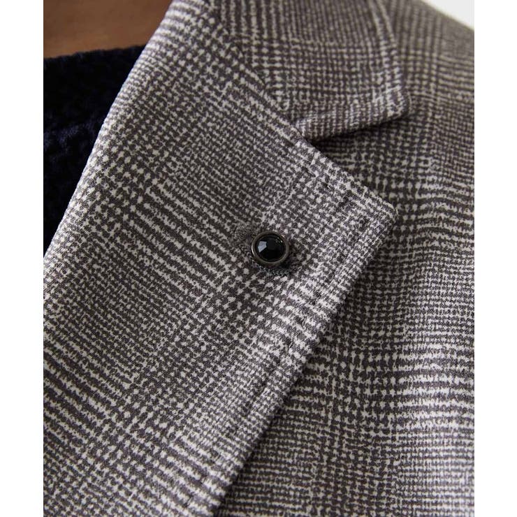 【セットアップ】グレンチェック柄テーラードジャケット | MICHEL KLEIN HOMME | 詳細画像10 