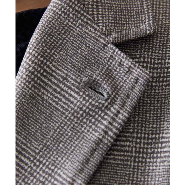 【セットアップ】グレンチェック柄テーラードジャケット | MICHEL KLEIN HOMME | 詳細画像11 