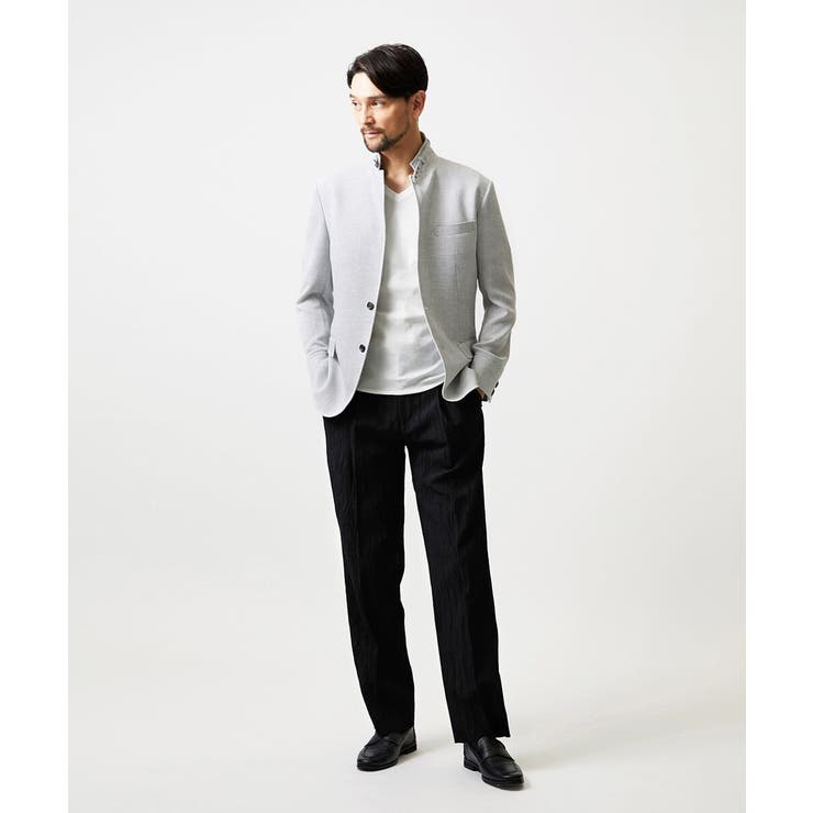 スラブメッシュコンバーチブルジャケット | MICHEL KLEIN HOMME | 詳細画像10 