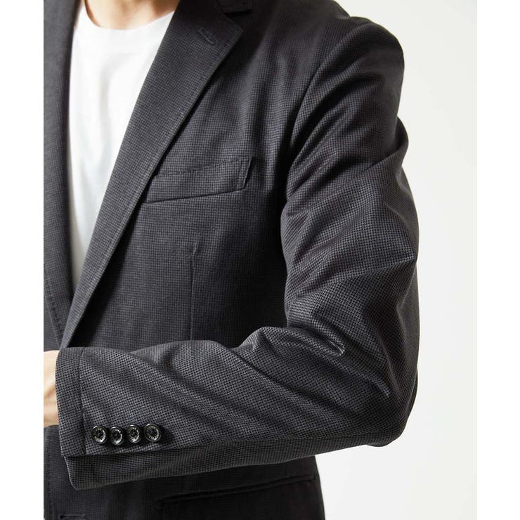 【セットアップ】メッシュストレッチテーラードジャケット | MICHEL KLEIN HOMME | 詳細画像7 