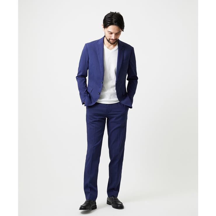 【セットアップ】サッカーテーラードジャケット | MICHEL KLEIN HOMME | 詳細画像4 
