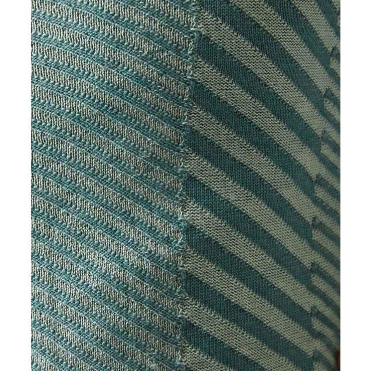 グラデーションスタンドカラーニットブルゾン | MICHEL KLEIN HOMME | 詳細画像11 