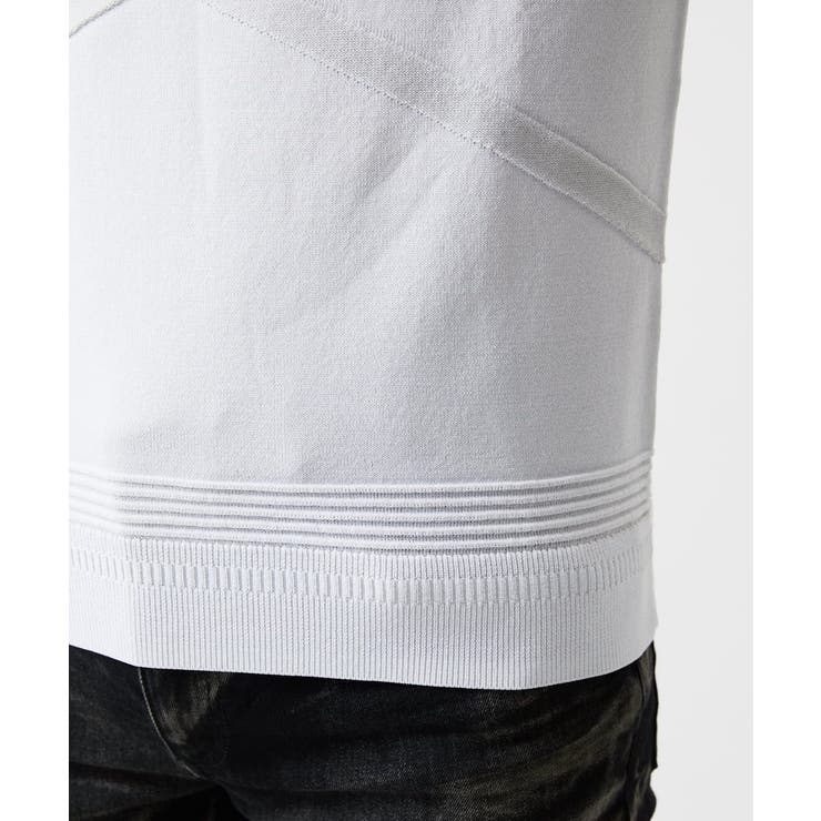 切り替えクルーネックニット | MICHEL KLEIN HOMME | 詳細画像10 