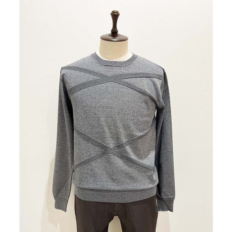 切り替えクルーネックニット | MICHEL KLEIN HOMME | 詳細画像13 