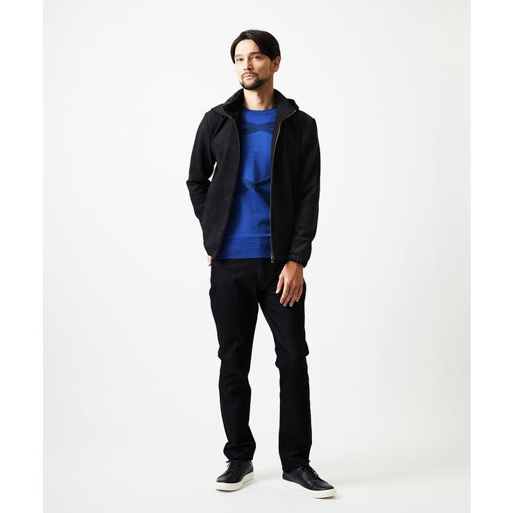 切り替えクルーネックニット | MICHEL KLEIN HOMME | 詳細画像3 