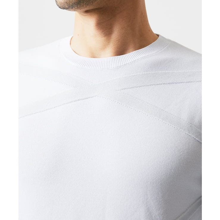 切り替えクルーネックニット | MICHEL KLEIN HOMME | 詳細画像8 