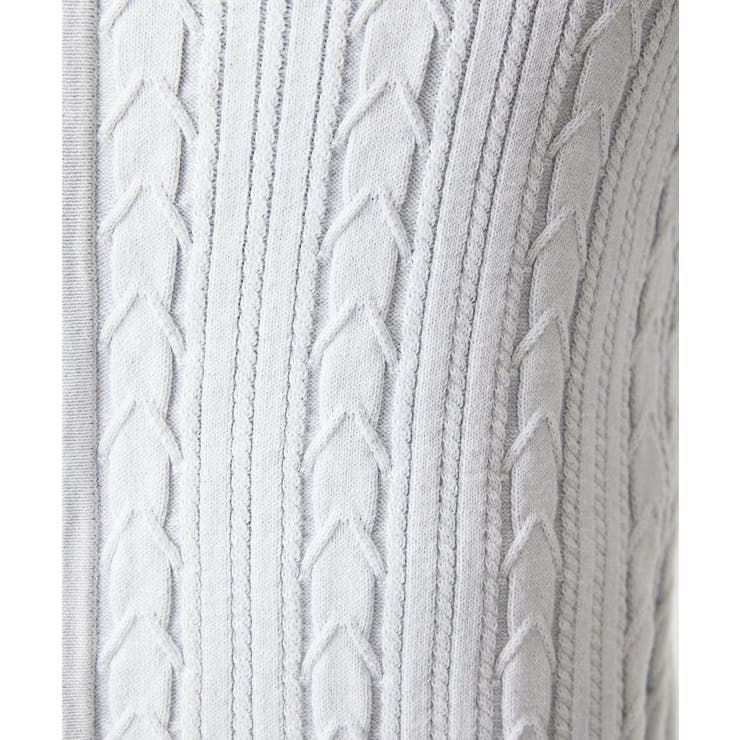 編み込みスタンドカラーニットブルゾン | MICHEL KLEIN HOMME | 詳細画像14 