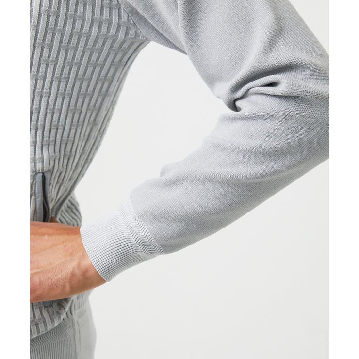 【セットアップ】ニットジップアップパーカー | MICHEL KLEIN HOMME | 詳細画像12 