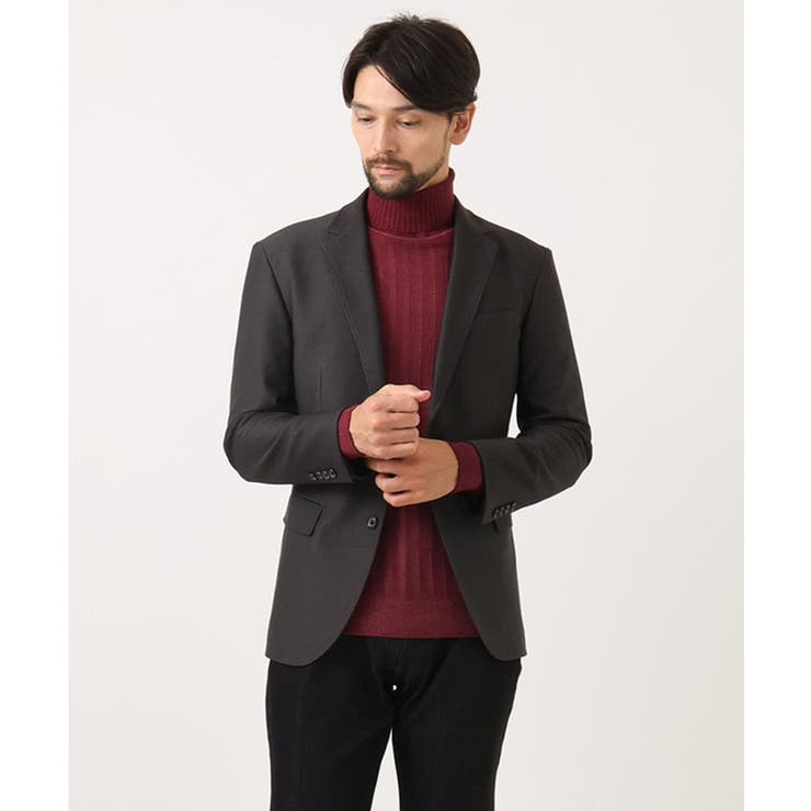 ガーメントダイリブ タートルネックニット | MICHEL KLEIN HOMME | 詳細画像11 