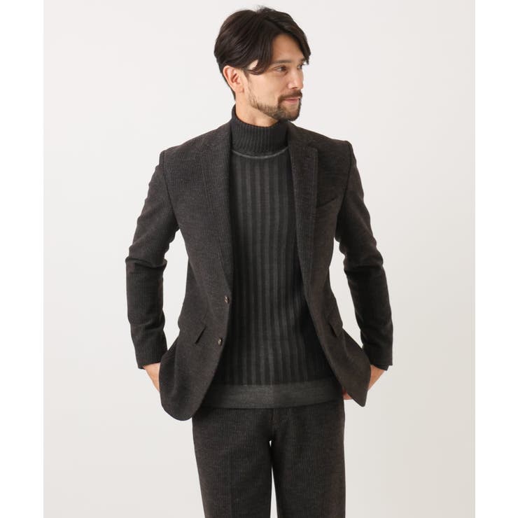 ガーメントダイリブ タートルネックニット | MICHEL KLEIN HOMME | 詳細画像13 