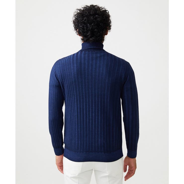 ガーメントダイリブ タートルネックニット | MICHEL KLEIN HOMME | 詳細画像5 