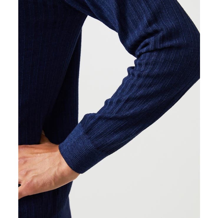 ガーメントダイリブ タートルネックニット | MICHEL KLEIN HOMME | 詳細画像7 