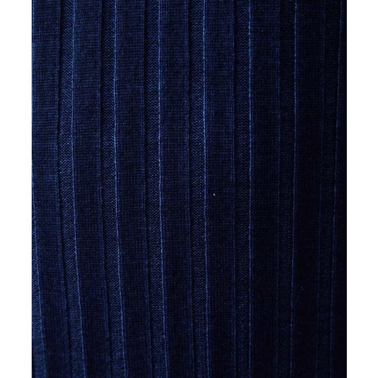 ガーメントダイリブ  ハーフジップニット | MICHEL KLEIN HOMME | 詳細画像10 