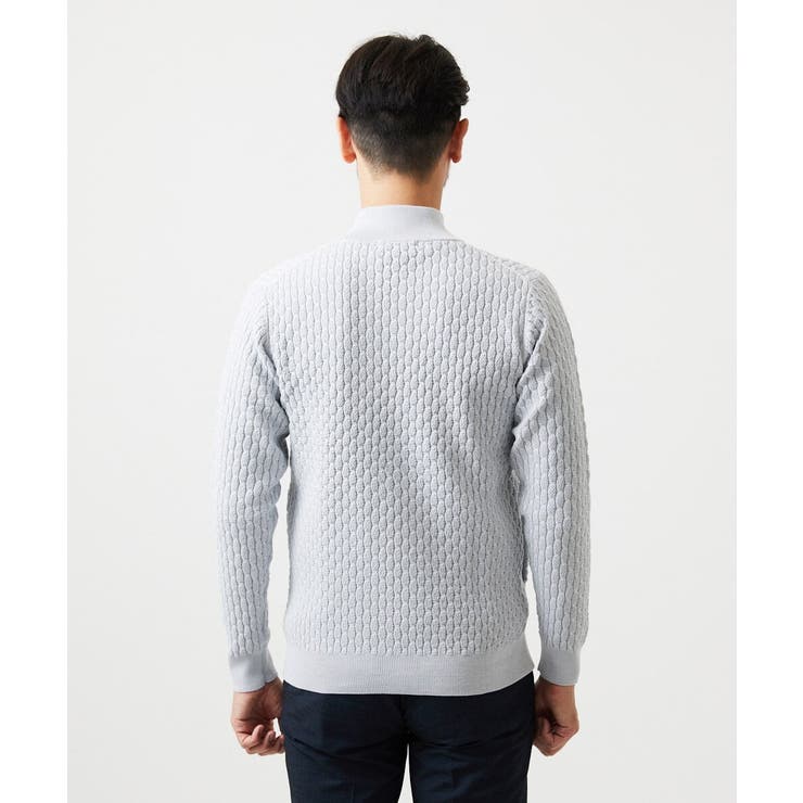 スタンドカラ―ニットカーディガン | MICHEL KLEIN HOMME | 詳細画像13 