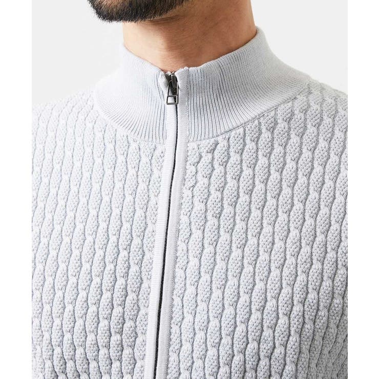 スタンドカラ―ニットカーディガン | MICHEL KLEIN HOMME | 詳細画像14 