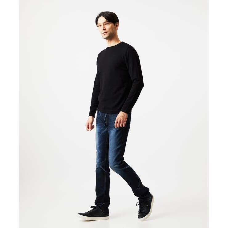 モワール クルーネックニット | MICHEL KLEIN HOMME | 詳細画像3 