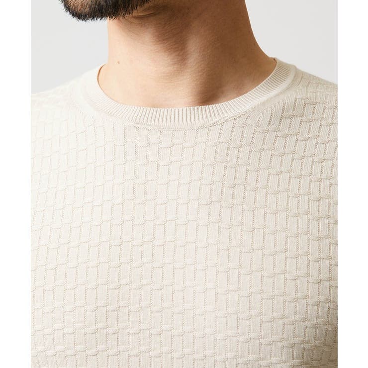 クラシカルクルーネックニット | MICHEL KLEIN HOMME | 詳細画像7 