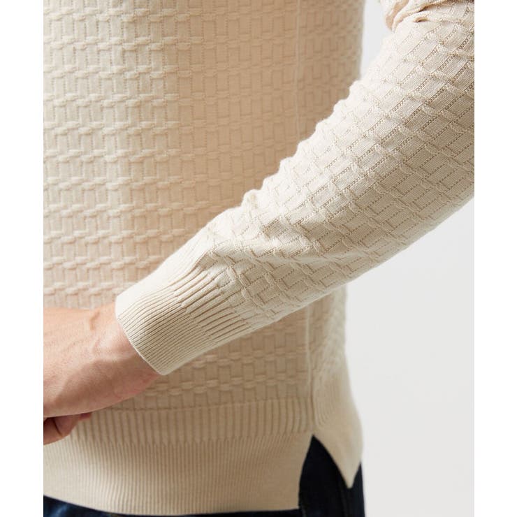 クラシカルクルーネックニット | MICHEL KLEIN HOMME | 詳細画像8 