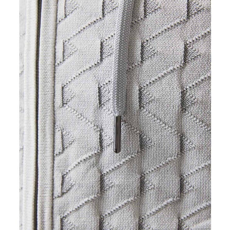 【セットアップ】ニットジップアップパーカー | MICHEL KLEIN HOMME | 詳細画像11 