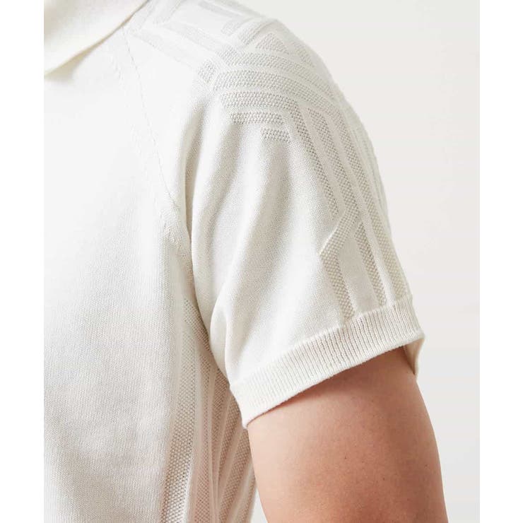 【未使用/2枚セット】MICHEL  HOMME ニットポロ 日本製 ニットポロシャツ（ホールガーメント）[品番：ITKW0001582]｜MICHEL