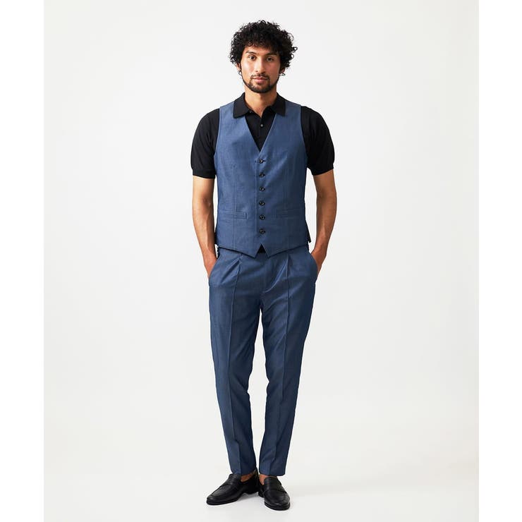 【セットアップ】デニム調ワンタックイージーパンツ | MICHEL KLEIN HOMME | 詳細画像11 