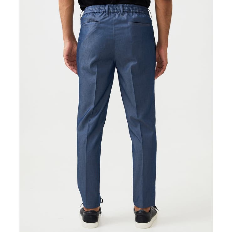 【セットアップ】デニム調ワンタックイージーパンツ | MICHEL KLEIN HOMME | 詳細画像3 