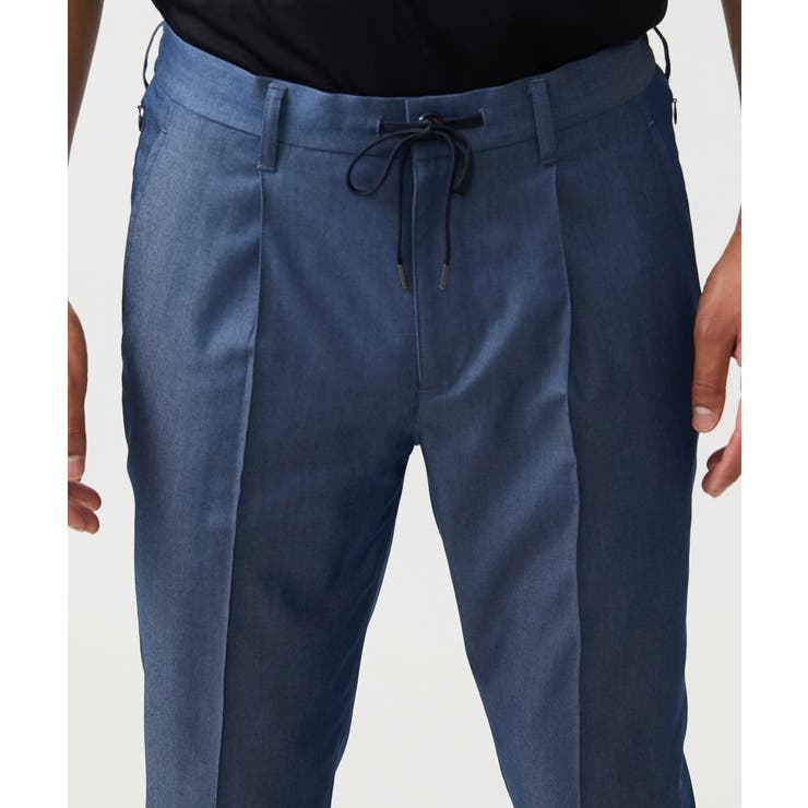 【セットアップ】デニム調ワンタックイージーパンツ | MICHEL KLEIN HOMME | 詳細画像5 