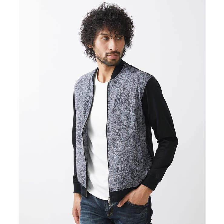 コンビネーションMA-1ブルゾン | MICHEL KLEIN HOMME | 詳細画像14 