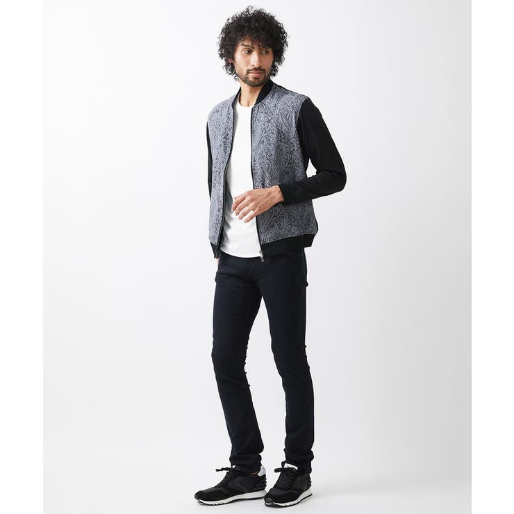 コンビネーションMA-1ブルゾン | MICHEL KLEIN HOMME | 詳細画像15 