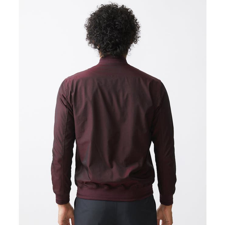 リブ編みナイロンMA-1ブルゾン | MICHEL KLEIN HOMME | 詳細画像6 