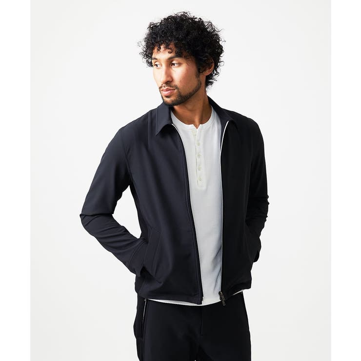 【セットアップ】【撥水】ジップアップブルゾン | MICHEL KLEIN HOMME | 詳細画像1 