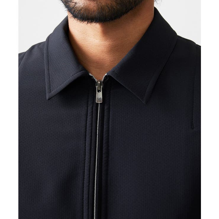 【セットアップ】【撥水】ジップアップブルゾン | MICHEL KLEIN HOMME | 詳細画像6 