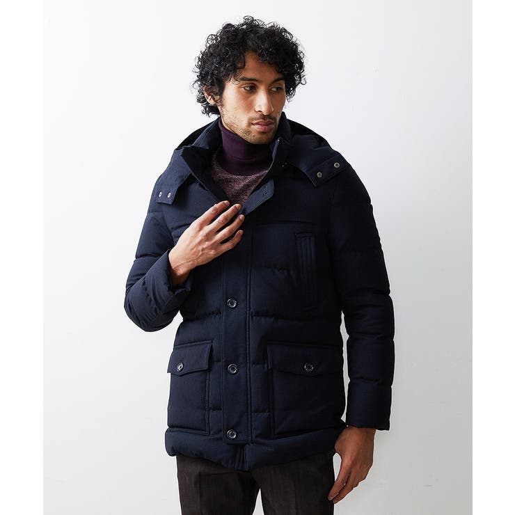 ハーフダウンコート[品番：ITKW0009474]｜MICHEL KLEIN HOMME