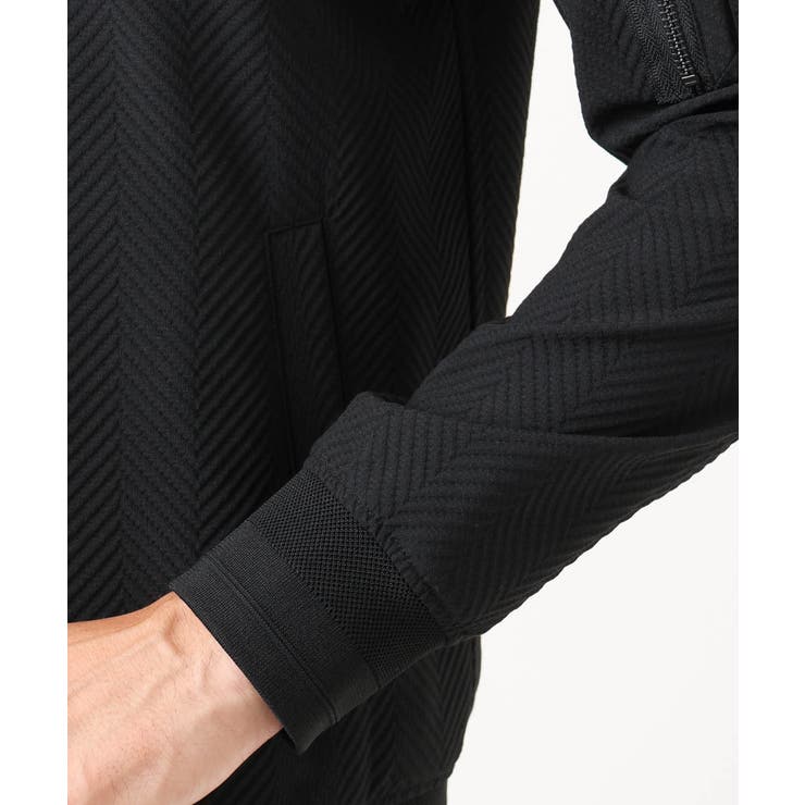 【セットアップ】ビックへリンボンMA-1ブルゾン | MICHEL KLEIN HOMME | 詳細画像9 