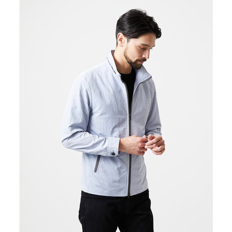 フード付きスタンドカラーブルゾン | MICHEL KLEIN HOMME | 詳細画像3 