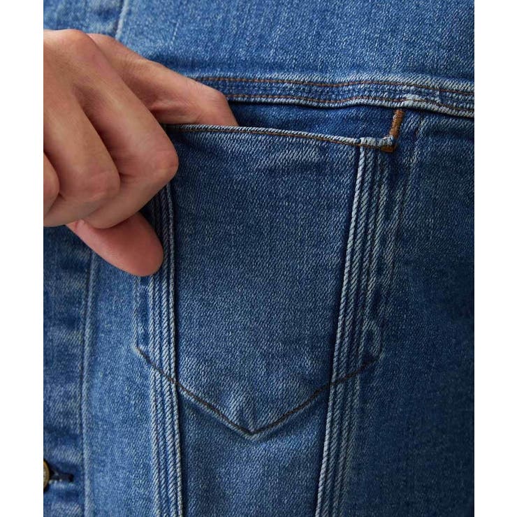 《日本製》20th FACTOTUMコラボ デニムジャケット | MICHEL KLEIN HOMME | 詳細画像7 