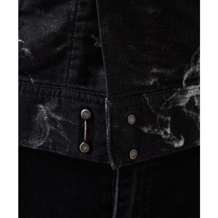 《日本製》20th FACTOTUMコラボ スモーク柄デニムジャケット | MICHEL KLEIN HOMME | 詳細画像14 