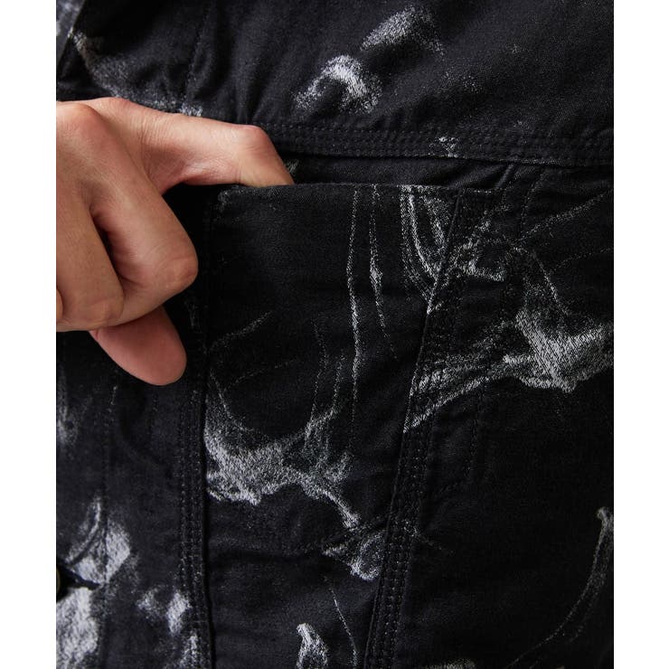 《日本製》20th FACTOTUMコラボ スモーク柄デニムジャケット | MICHEL KLEIN HOMME | 詳細画像9 