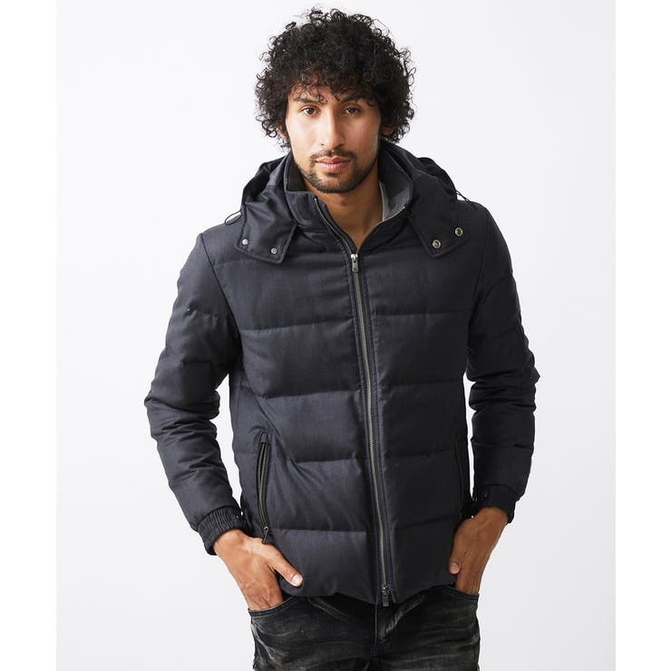 ダークグレー(93) | LOLO PIANAダウンブルゾン | MICHEL KLEIN HOMME