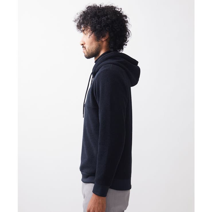 《日本製》モールZIPプルオーバーパーカー | MICHEL KLEIN HOMME | 詳細画像8 