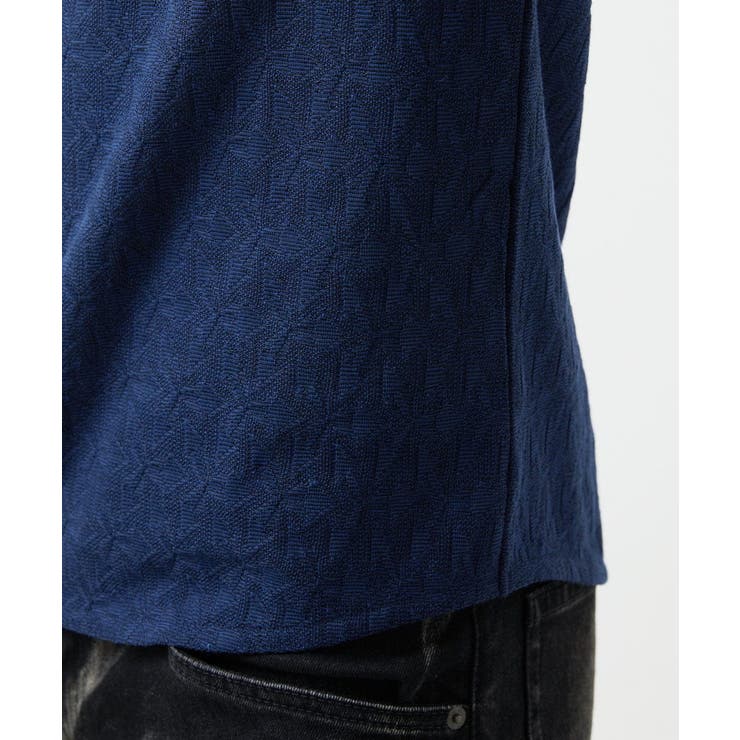 《日本製》リンクスVネック長袖カットソー | MICHEL KLEIN HOMME | 詳細画像7 